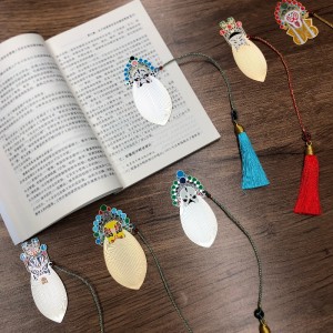 Kinesisk opera -maske bogmærke