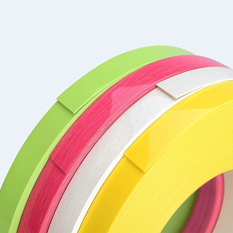 PVC Træskornmøbler kantbanding farve