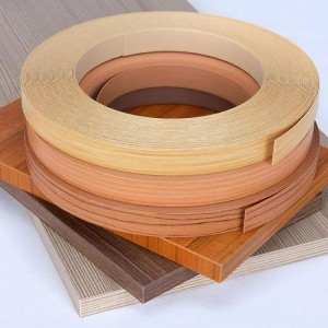 Tilpasset størrelse og farve på PVC Furniture Edge Banding