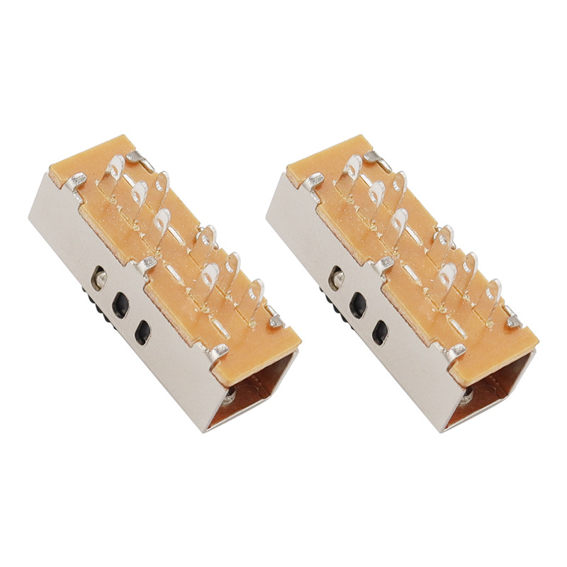 Slideafbryder SS23F10 Tre-Hastighedsglidningskontakt til LED -lysfarvetemperaturjustering og høj-Hastighedshårtørrermotor