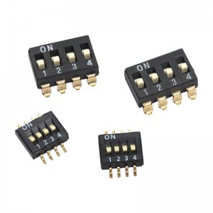 Dip switch DSHS-04-SGT, signalmodtagemodul til automobilautomatiseringsudstyr