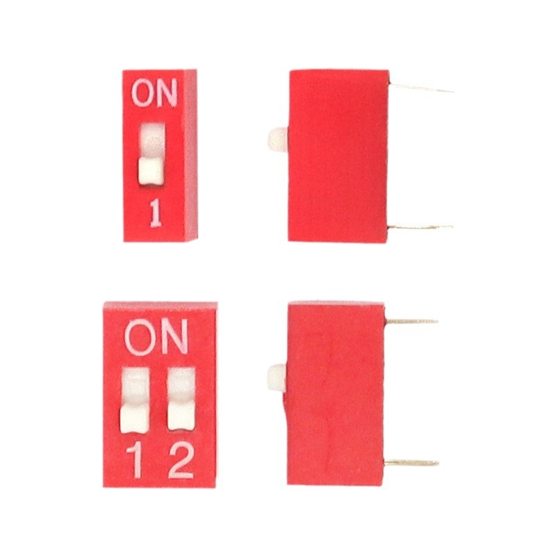 Dip switch XZ-DSE-02RGA, 2P DIP -switch til signal, der modtager moduler inden for automobilautomatiseringsudstyr
