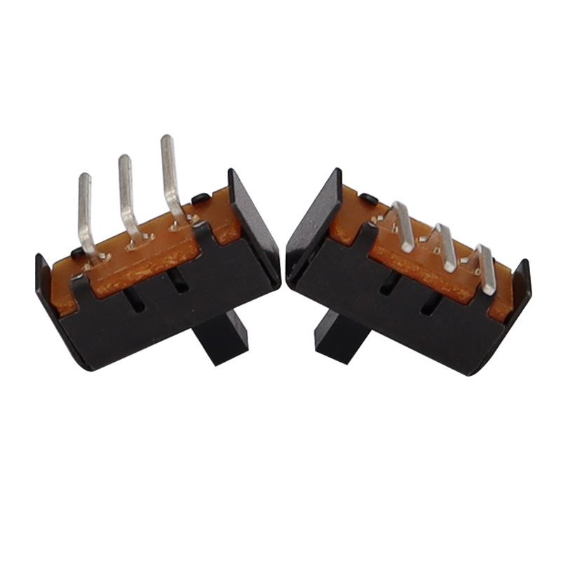 Slideafbryder SS12E17 Electric Heater Slide Switch Bend Foot 2-position 3-PIN -skiftekontakt