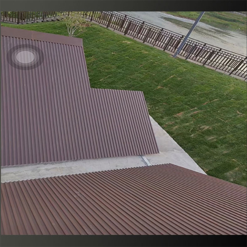 Aluminiumspaneler til taget af den store mur-formet design med varmeisoleringsegenskaber