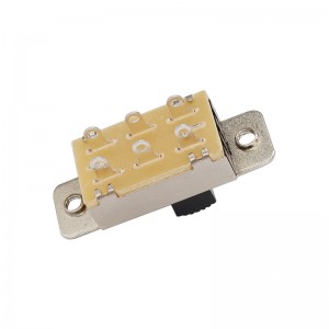 Slideafbryder SS23F19, dobbelt-Række 6-pin tre-Placer Slide Switch, bilnavigation DVD Slide Switch
