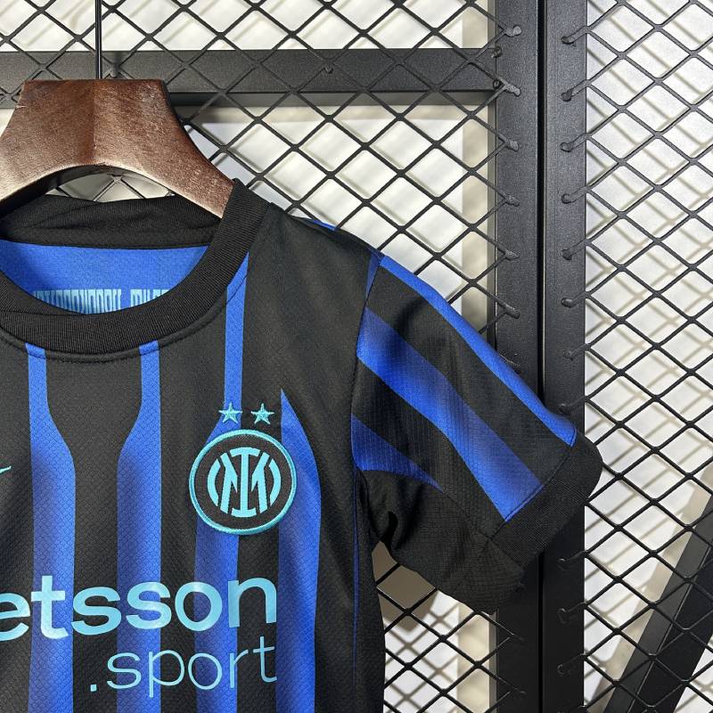 25/26 børn Inter Milan Home Størrelse 16-28