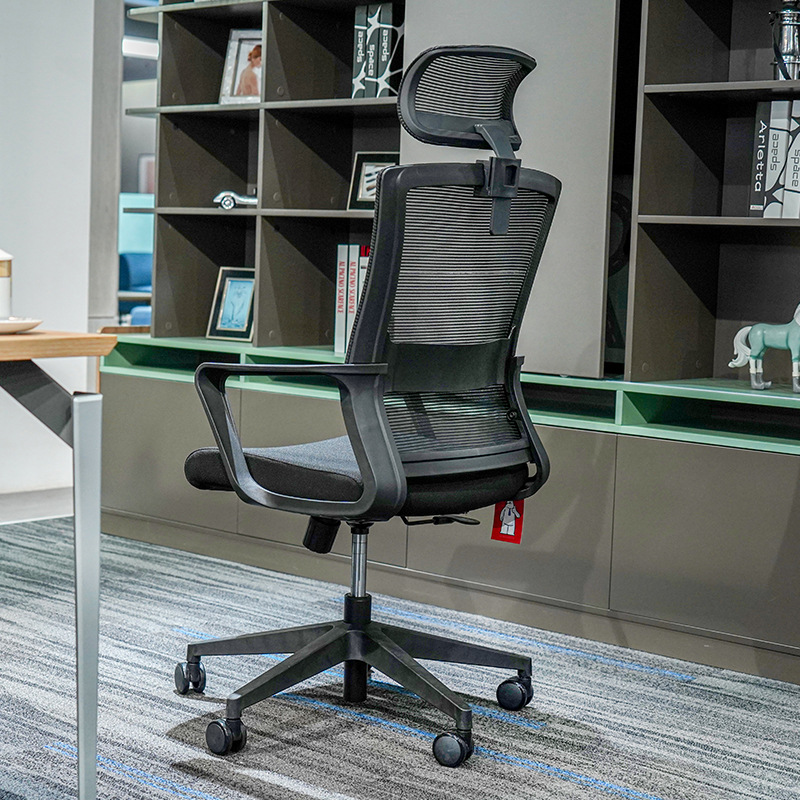 Model BGY001 Engros Ergonomisk Mesh Stol - Åndbar buet ryg med højde-Justerbare arme til studier, kontor og lange siddende sessioner