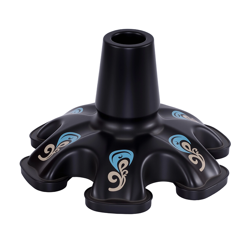 6 selvstående krykkespidser