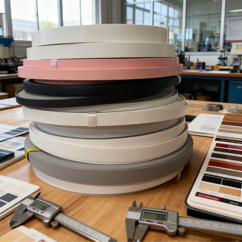 PVC Furniture Edge Banding Mat/Blankt overfladebehandling